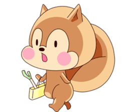 POCKE of a squirrel sticker #2359790