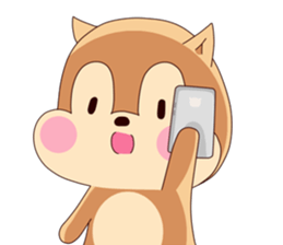 POCKE of a squirrel sticker #2359795