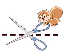 POCKE of a squirrel sticker #2359798