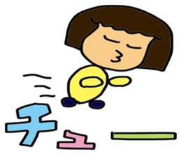 My wife-chan 3 sticker #2359930