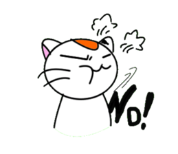 unique cat mick sticker #2360124