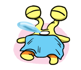 UFO Snail sticker #2360182