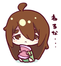 Tsundere girl sticker #2361008