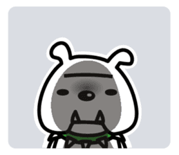 Shoot the "Afro beam":Picture book style sticker #2361173