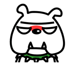 Shoot the "Afro beam":Picture book style sticker #2361178