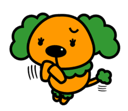 Shoot the "Afro beam":Picture book style sticker #2361179