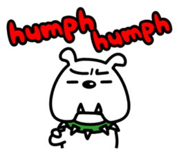 Shoot the "Afro beam":Picture book style sticker #2361180