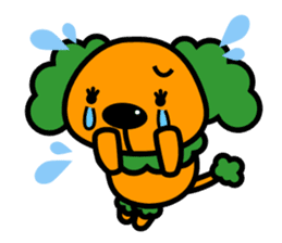 Shoot the "Afro beam":Picture book style sticker #2361181