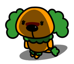 Shoot the "Afro beam":Picture book style sticker #2361182