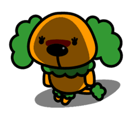 Shoot the "Afro beam":Picture book style sticker #2361182