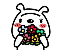 Shoot the "Afro beam":Picture book style sticker #2361185