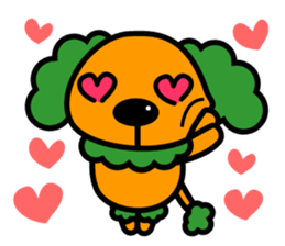 Shoot the "Afro beam":Picture book style sticker #2361186