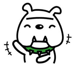 Shoot the "Afro beam":Picture book style sticker #2361187