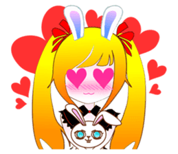 Rabbit Maid Love And Everyday sticker #2361575