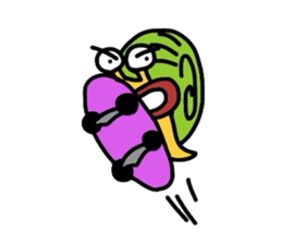 Land snail family sticker #2361791