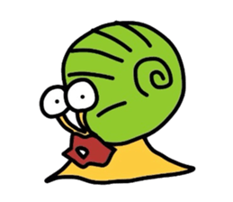 Land snail family sticker #2361794