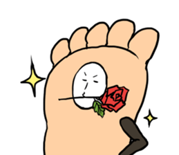 Surreal Foot - I am a foot. [ENG] sticker #2362761