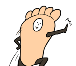 Surreal Foot - I am a foot. [ENG] sticker #2362763