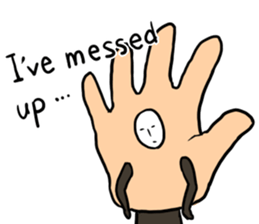 Surreal Foot - I am a foot. [ENG] sticker #2362766