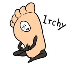 Surreal Foot - I am a foot. [ENG] sticker #2362769