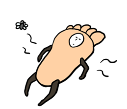 Surreal Foot - I am a foot. [ENG] sticker #2362770