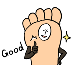 Surreal Foot - I am a foot. [ENG] sticker #2362772