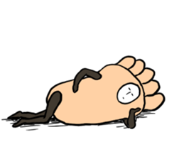 Surreal Foot - I am a foot. [ENG] sticker #2362773