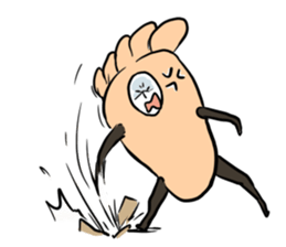 Surreal Foot - I am a foot. [ENG] sticker #2362784
