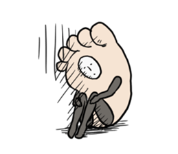 Surreal Foot - I am a foot. [ENG] sticker #2362791