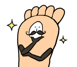 Surreal Foot - I am a foot. [ENG] sticker #2362798