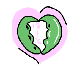 Peanuts, edamame, chestnuts sticker #2363089