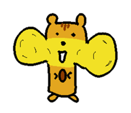 Peanuts, edamame, chestnuts sticker #2363118