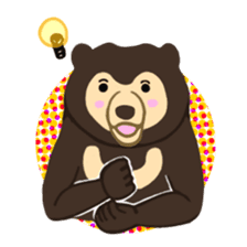 Sun bear 's Sticker. sticker #2363203