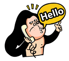 black bob sticker #2363360