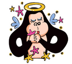 black bob sticker #2363365