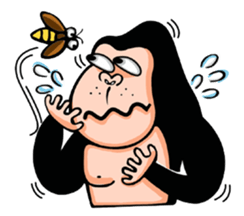 black bob sticker #2363375