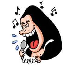 black bob sticker #2363389