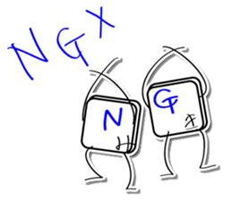 Mr. Key sticker #2363667