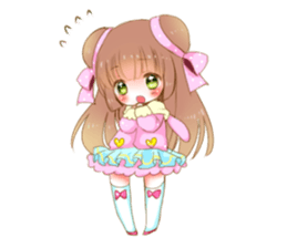 huwahuwa girls sticker #2363755