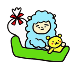 Taremayu Suzuchan X'mas & Happy New Year sticker #2363979