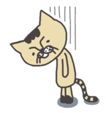 Tiger cat stamps sticker #2364404