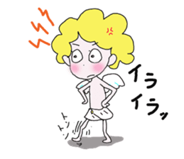 Mischievous lovely Angel sticker #2364737