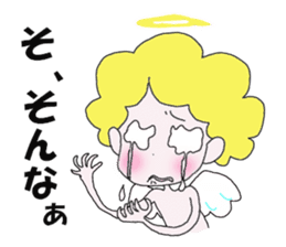 Mischievous lovely Angel sticker #2364738