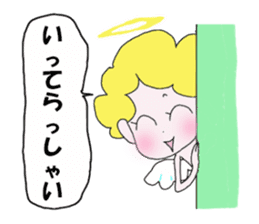 Mischievous lovely Angel sticker #2364741