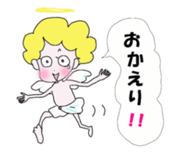 Mischievous lovely Angel sticker #2364742