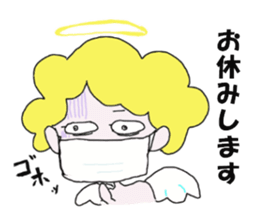 Mischievous lovely Angel sticker #2364747