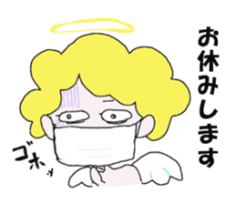 Mischievous lovely Angel sticker #2364747