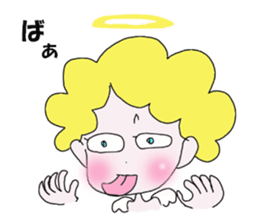 Mischievous lovely Angel sticker #2364752