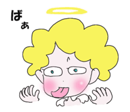 Mischievous lovely Angel sticker #2364752