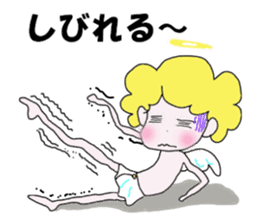 Mischievous lovely Angel sticker #2364757